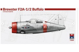 72064 Brewster F2A-1/2 Buffalo  1/72 Scale